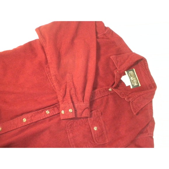 Field & Stream Shirt Mens XXL Red Chamois Flannel Button Up Long Sleeve Gorpcore - Picture 1 of 10
